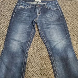 Maurices flap pocket capri dark Wash 13/14